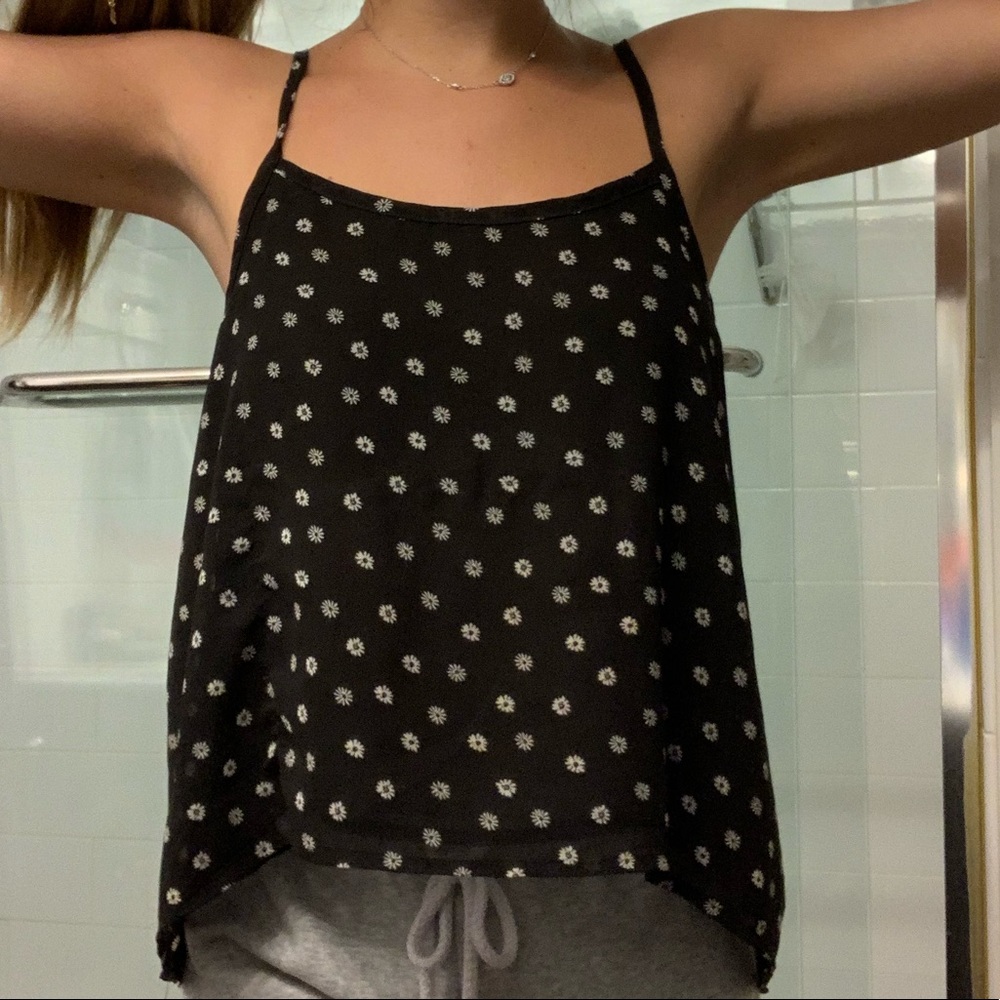 Forever 21 flow flower printed top